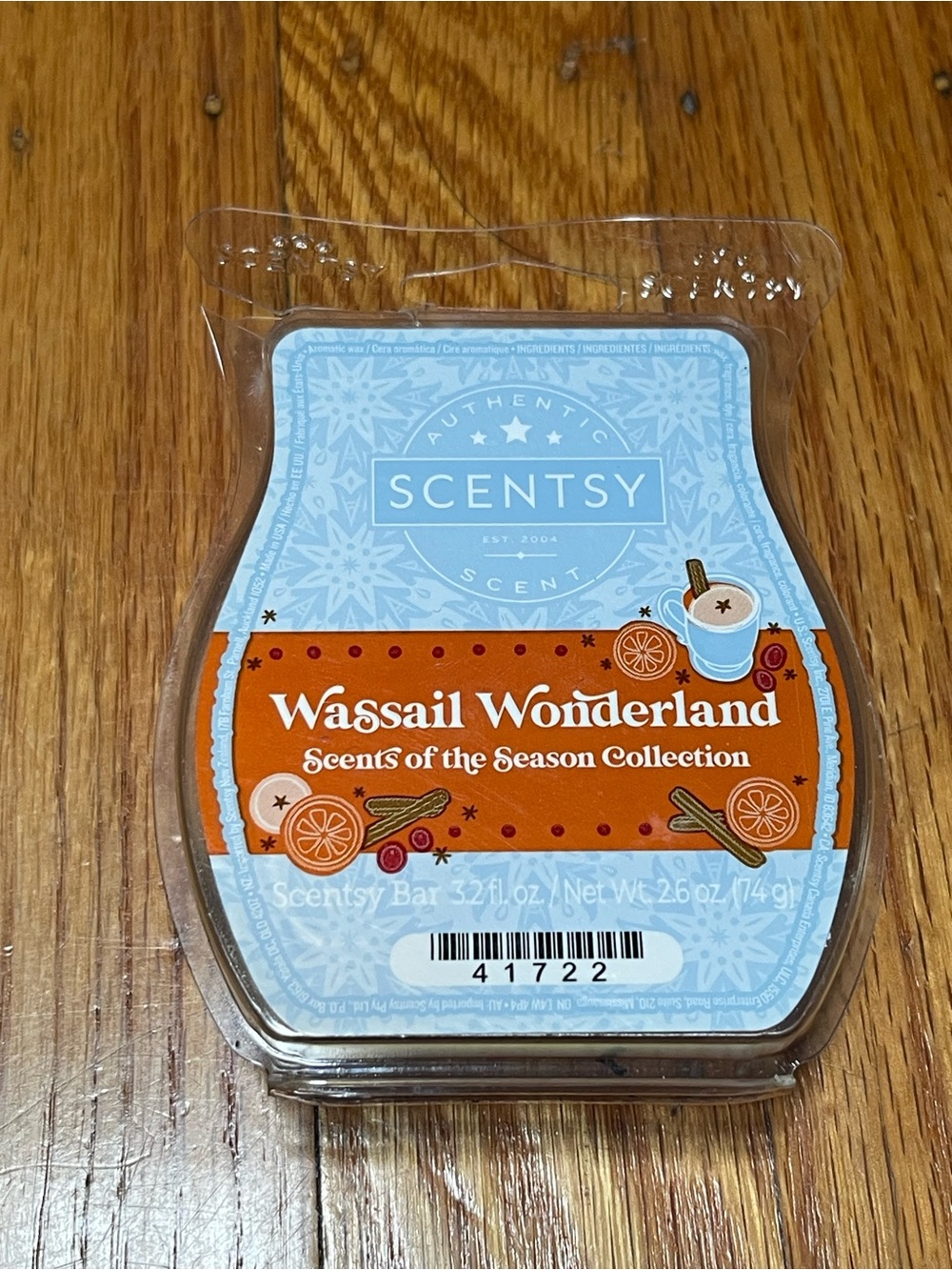 Scentsy Wassail Wonderland Scented Wax Bar